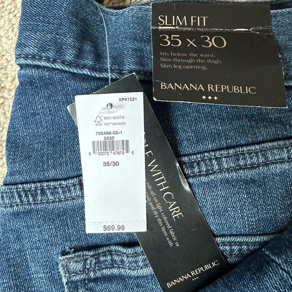 Slim fit Banana Republic Factory Jeans